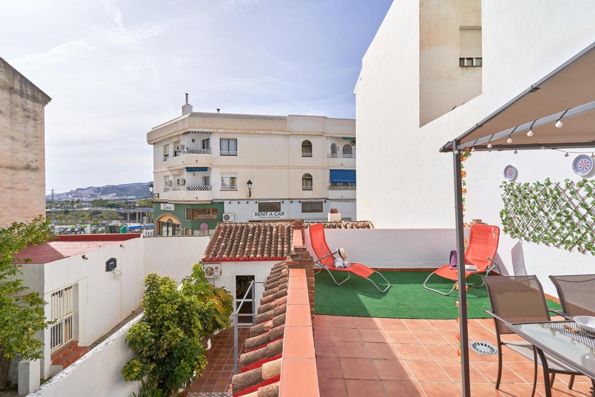 Estudio 1 D En El Centro De Nerja Eksteriør billede