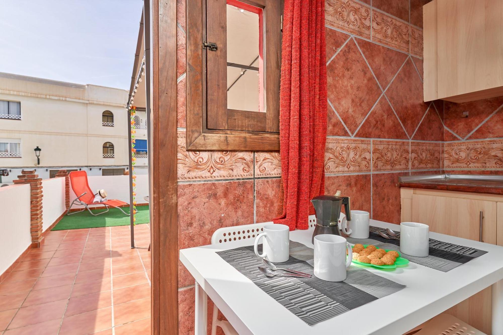 Estudio 1 D En El Centro De Nerja Eksteriør billede